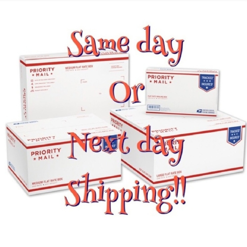 I try to ship the same day or next!